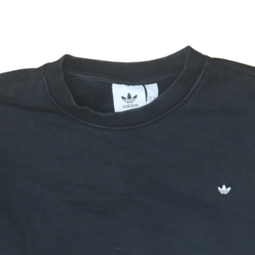 Mens UK Size S adidas Black Pullover Sweatshirt