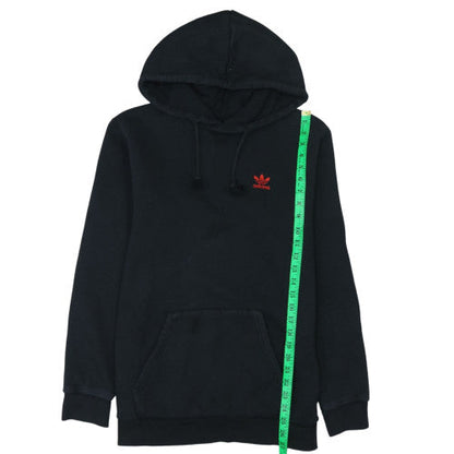 Mens UK Size S adidas Black Pullover Hoodie