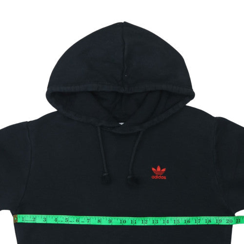 Mens UK Size S adidas Black Pullover Hoodie