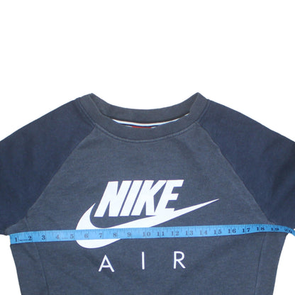Mens UK Size XS Nike Blue Pullover Sweatshirt