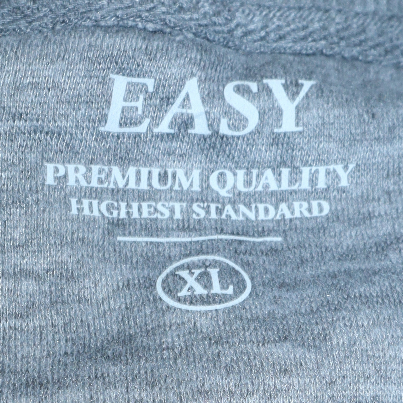 Mens UK Size XL Easy Grey Pullover Sweatshirt