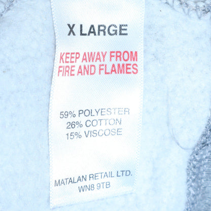 Mens UK Size XL Easy Grey Pullover Sweatshirt