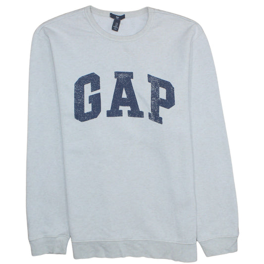 Mens UK Size XL Gap Grey Pullover Sweatshirt