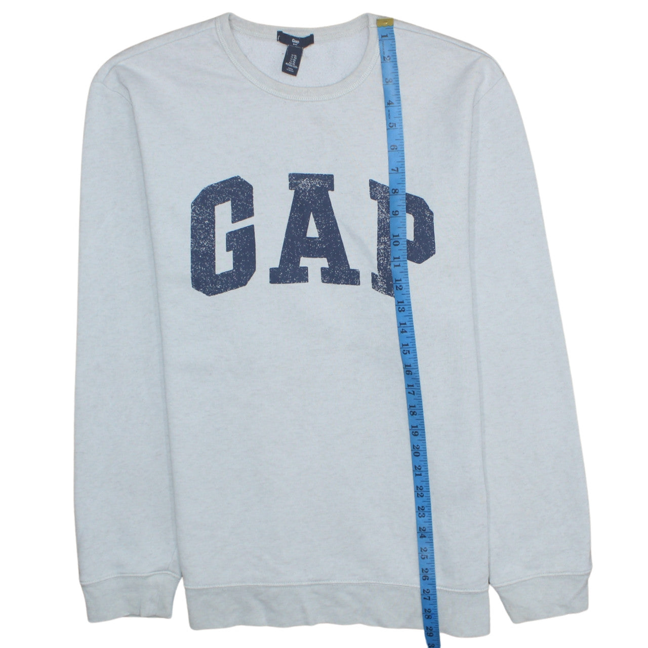Mens UK Size XL Gap Grey Pullover Sweatshirt