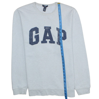 Mens UK Size XL Gap Grey Pullover Sweatshirt