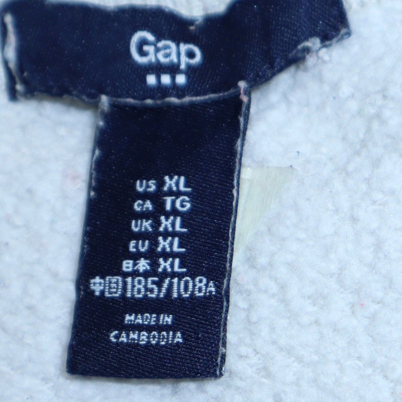 Mens UK Size XL Gap Grey Pullover Sweatshirt