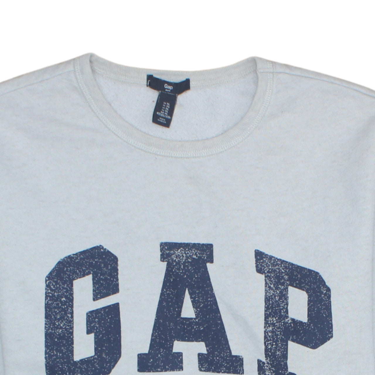 Mens UK Size XL Gap Grey Pullover Sweatshirt