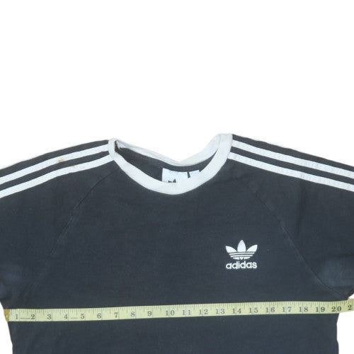 Adidas Men's Black Short Sleeve Crew Neck Sports T-Shirt M