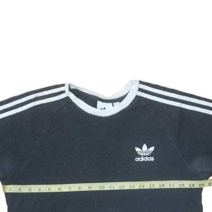 Adidas Men's Black Short Sleeve Crew Neck Sports T-Shirt M