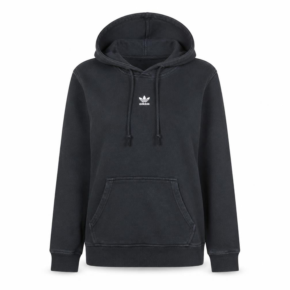 Womens UK Size 6 Adidas Black Pullover Hoodie