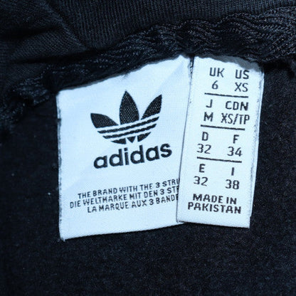 Womens UK Size 6 Adidas Black Pullover Hoodie