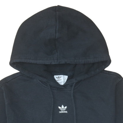 Womens UK Size 6 Adidas Black Pullover Hoodie