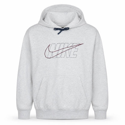 Mens UK Size XL Nike Grey Pullover Hoodie