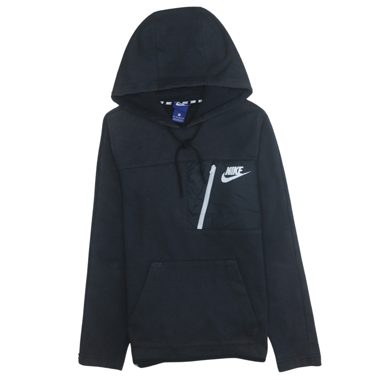 Mens UK Size XS Nike Black Pullover Hoodie
