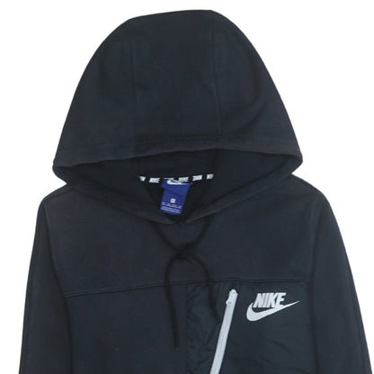 Mens UK Size XS Nike Black Pullover Hoodie
