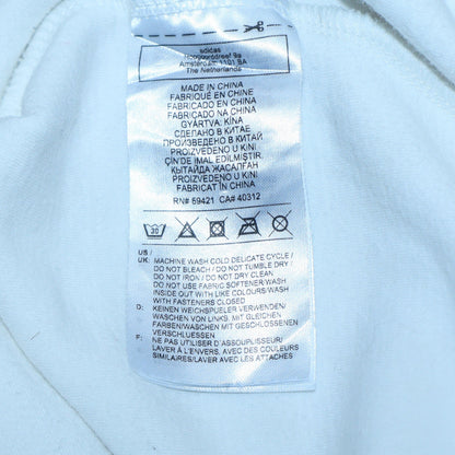 Womens UK Size M Reebok White Pullover Sweatshirt