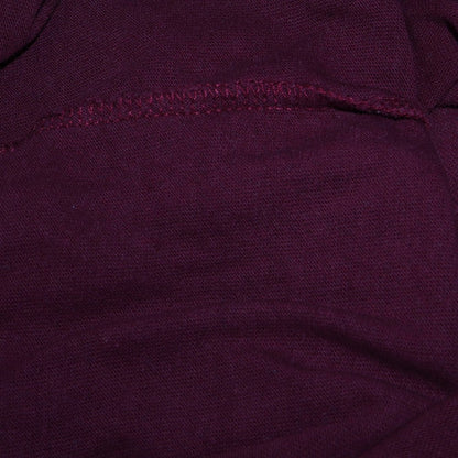 Adidas Men's Burgundy Cotton Short Sleeve Polo Shirt Size S