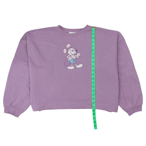 Womens UK Size L Disney Purple Pullover Sweatshirt