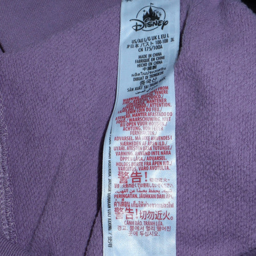Womens UK Size L Disney Purple Pullover Sweatshirt