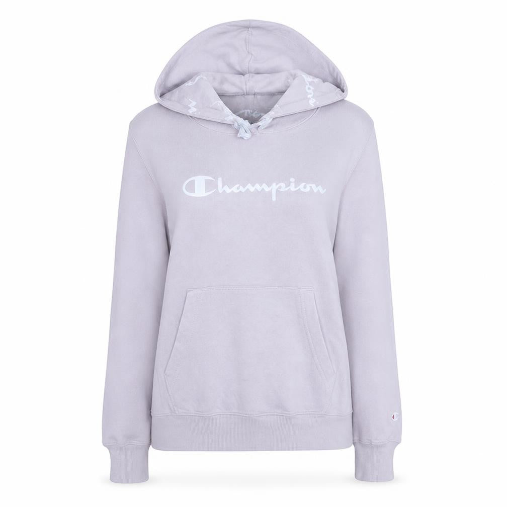 Womens UK Size M Champion Pink Pullover Hoodie