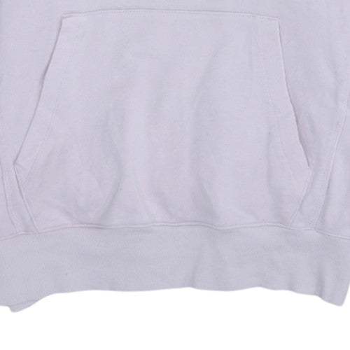 Womens UK Size M Champion Pink Pullover Hoodie