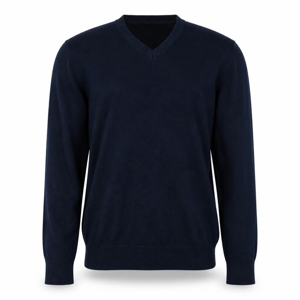 Gap Men's Blue V-Neck Long Sleeve Pullover Sweatshirt Size S