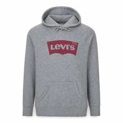 Mens UK Size M Levi's Grey Pullover Hoodie