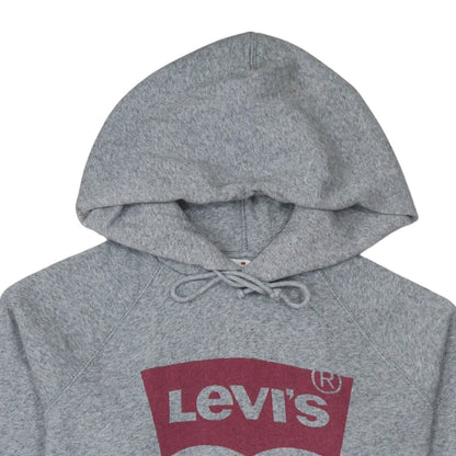 Mens UK Size M Levi's Grey Pullover Hoodie