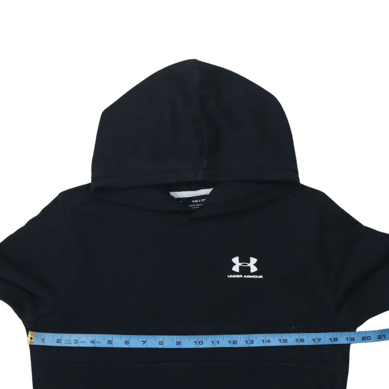 Teens UK Size XL Under Armour Black Pullover Hoodie