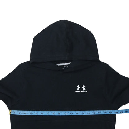 Teens UK Size XL Under Armour Black Pullover Hoodie