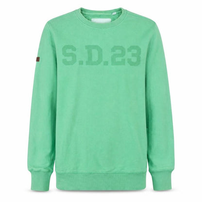 Mens UK Size M Superdry Green Pullover Sweatshirt