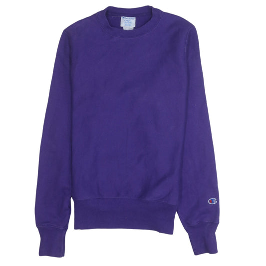 Mens UK Size XS Champion Purple Pullover Sweatshirt