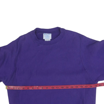 Mens UK Size XS Champion Purple Pullover Sweatshirt