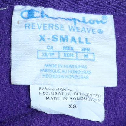 Mens UK Size XS Champion Purple Pullover Sweatshirt