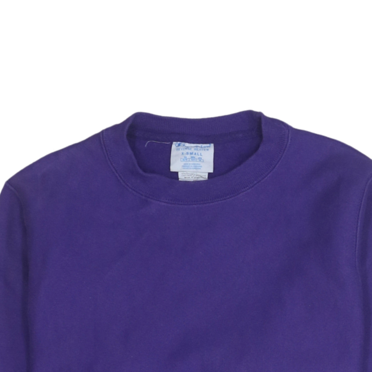 Mens UK Size XS Champion Purple Pullover Sweatshirt