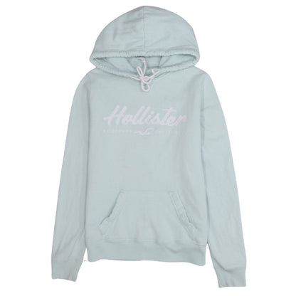 Unisex Adults UK Size S Hollister Blue Pullover Hoodie