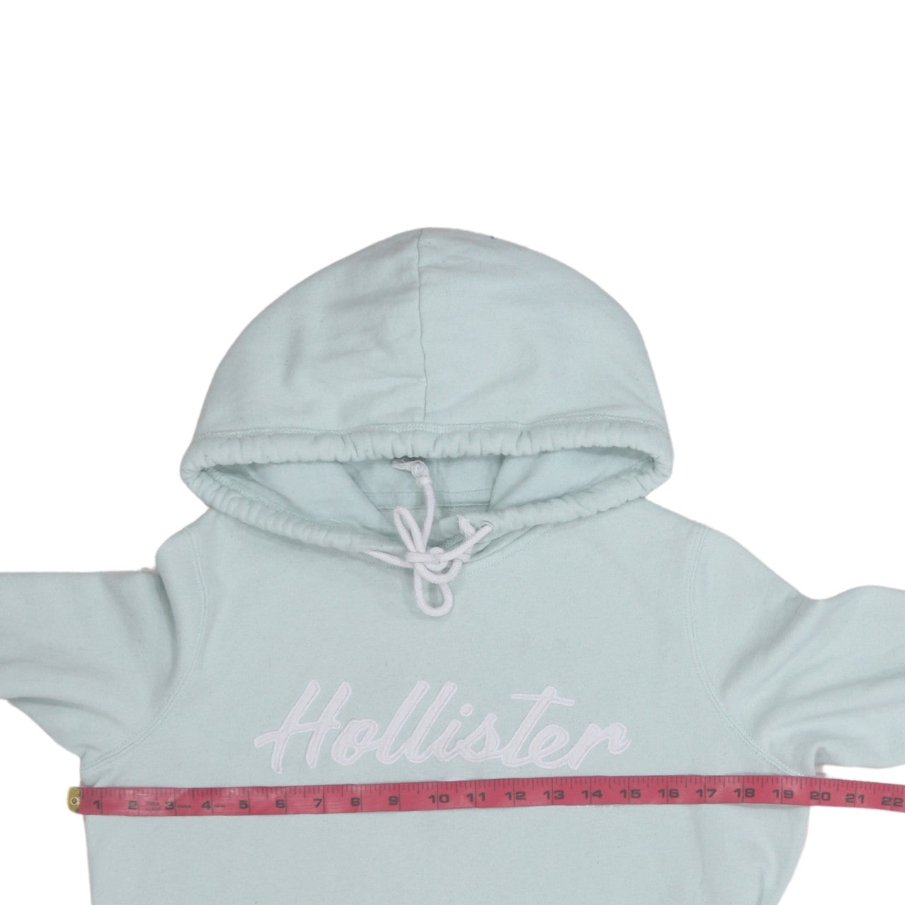 Unisex Adults UK Size S Hollister Blue Pullover Hoodie