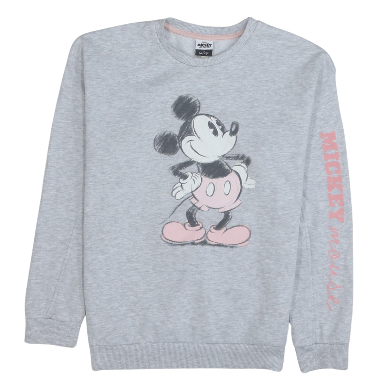 Teens UK Size 14 George Grey Pullover Sweatshirt