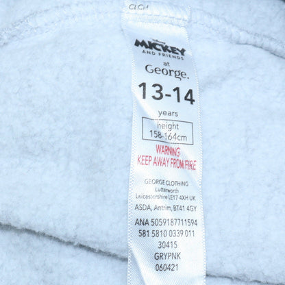 Teens UK Size 14 George Grey Pullover Sweatshirt