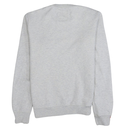 Mens UK Size L Superdry Grey Pullover Sweatshirt