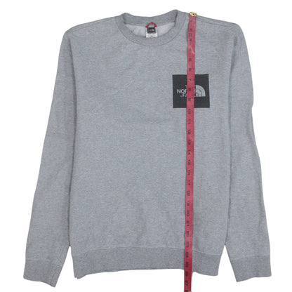 Mens UK Size M The North Face Grey Pullover Sweatshirt