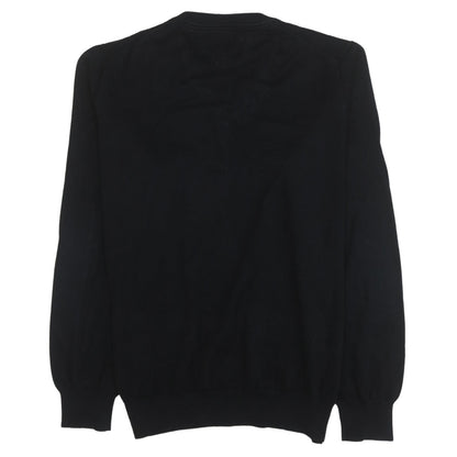 Mens UK Size XL Tommy Hilfiger Black Pullover Sweatshirt