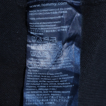 Mens UK Size XL Tommy Hilfiger Black Pullover Sweatshirt