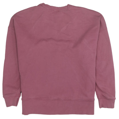 Womens UK Size 14 adidas Pink Pullover Sweatshirt