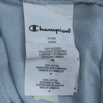 Mens UK Size S Champion Blue Pullover Sweatshirt