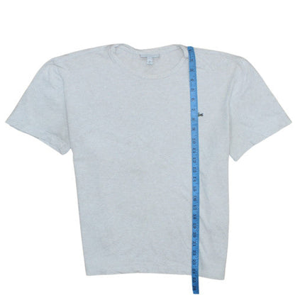Lacoste Men's Grey Regular Fit Cotton Crew Neck T-Shirt Size L