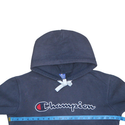 Mens UK Size M Champion Blue Pullover Hoodie