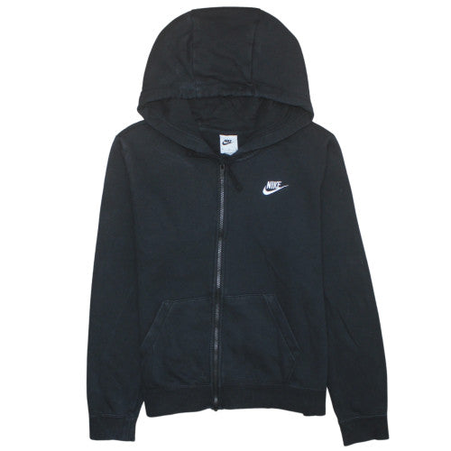Mens UK Size M Nike Black Full Zip Hoodie