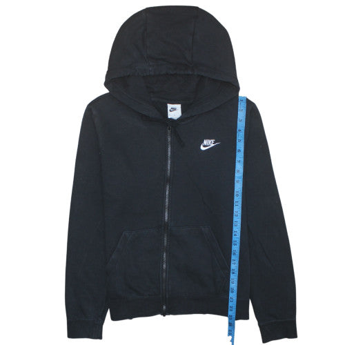 Mens UK Size M Nike Black Full Zip Hoodie