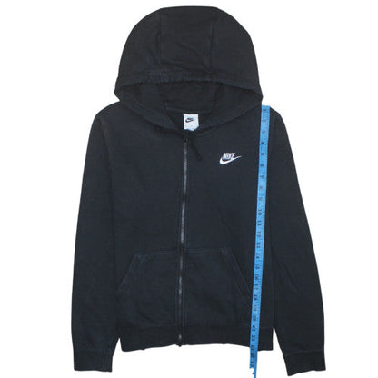 Mens UK Size M Nike Black Full Zip Hoodie